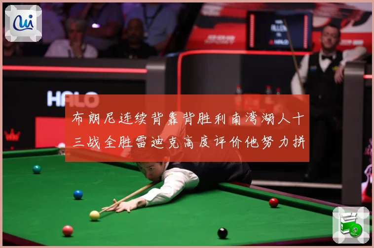 布朗尼连续背靠背胜利南湾湖人十三战全胜雷迪克高度评价他努力拼赛场复盘-深度解析